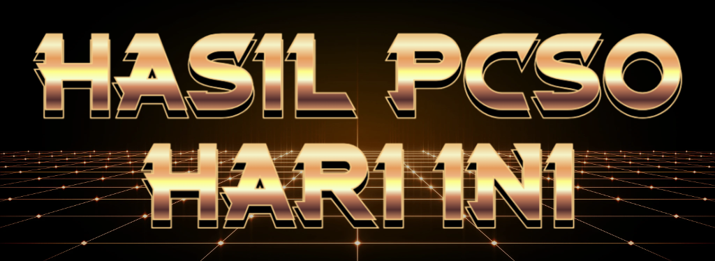 HASIL PCSO POOLS : LIVE DRAW PCSO POOLS HARI INI